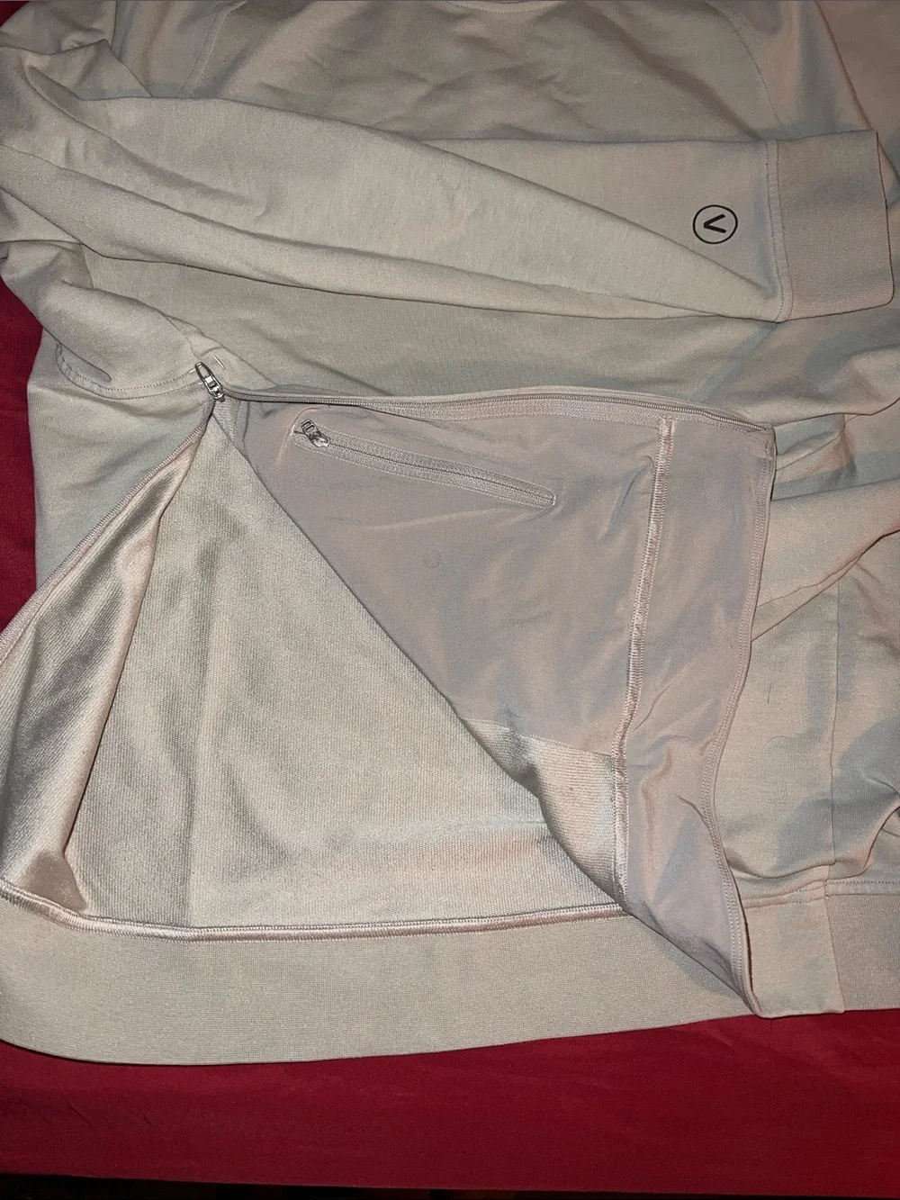lululemon athletica Men's Crewneck Sweater in Beige